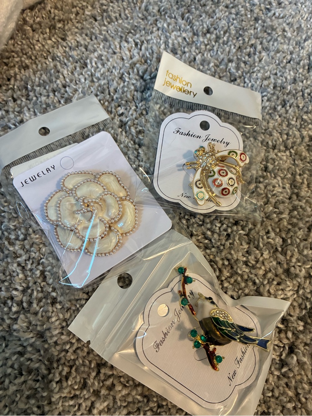 3 for 1 brooches